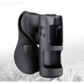 Porte Aérosol 1,5" Polymère Noir CYTAC