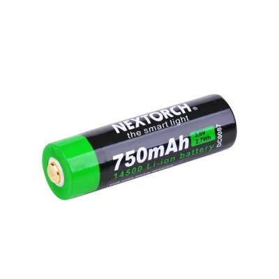 Batterie Rechargeable NEXTORCH 14500 Li-Ion 750 mAh USB