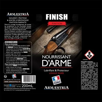 FINISH Lubrifiant Nourrissant 200ml ARMÆSTRIA