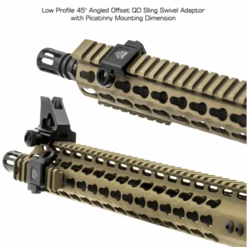 Adaptateur pivotant QD Sling latéral 45° Picatinny&nbsp;UTG*