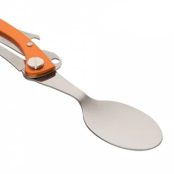 Couverts pliants en acier M-Tac Orange