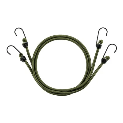 Tendeurs Élastique Boucle métal Lot de 2 M-Tac Olive