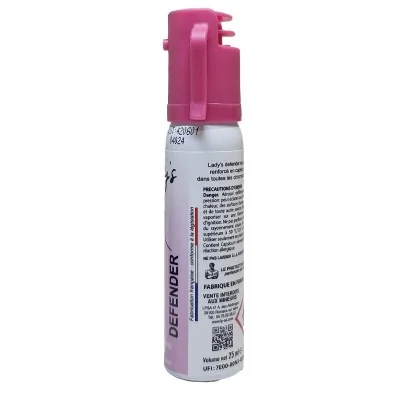 Aérosol Poivre "LADY'S Defender" 25ml