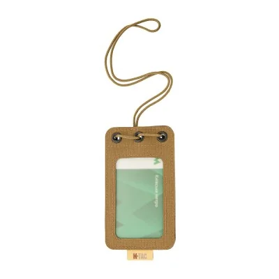 Porte Carte Velcro / Cordon M-Tac Coyote