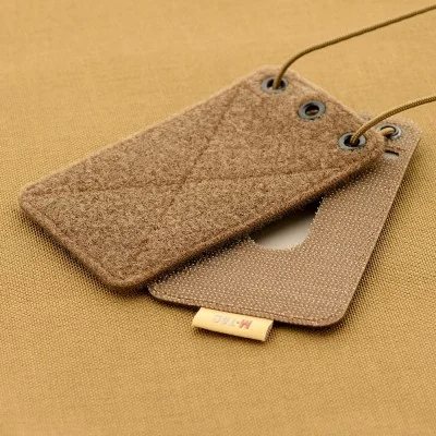 Porte Carte Velcro / Cordon M-Tac Coyote