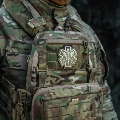 Patch Velcro Paramedic 8cm M-Tac Multicam