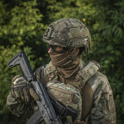 Housse Couvre Casque Filet Fast HI M-Tac Multicam