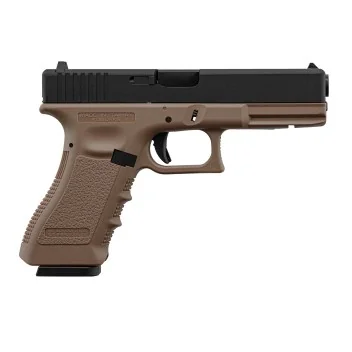 Pistolet 6mm KP-17 Gaz 300fps Blowback KJ Works Coyote *