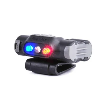 Lampe à clip UL12 NEXTORCH – 3 modes Blanc/Rouge/Bleu