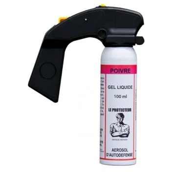 Aérosol GEL Poivre avec poignée "Super Pro" 100ml